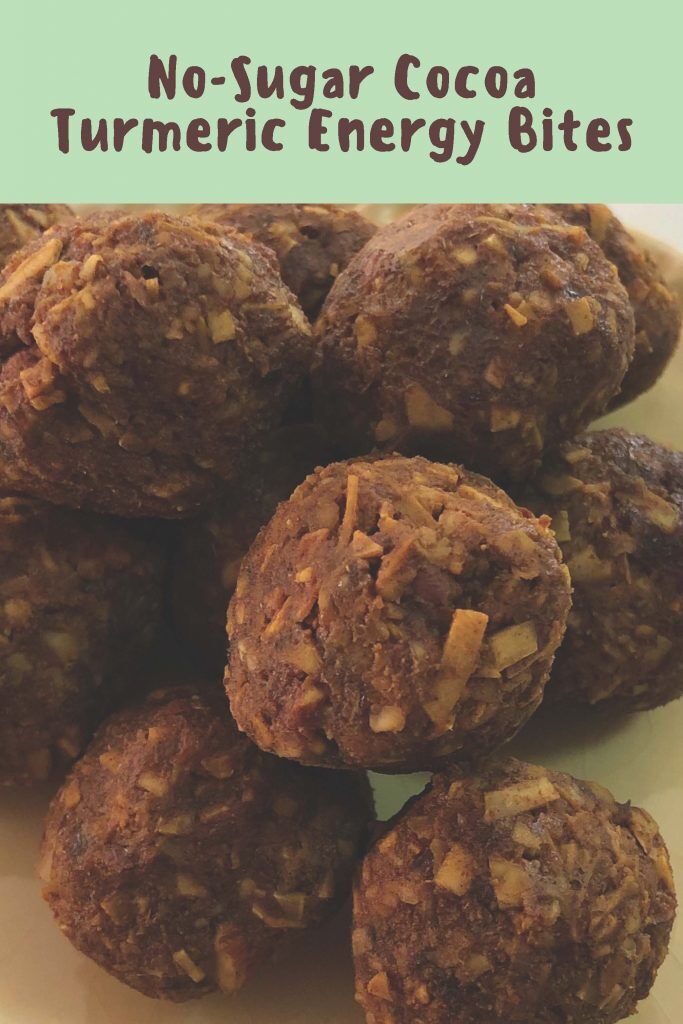 HodgeonRepeat blog - Cocoa Turmeric Energy Bites in bowl