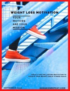 HodgeonRepeat Motivation for Weight Loss Ebook Cover Page